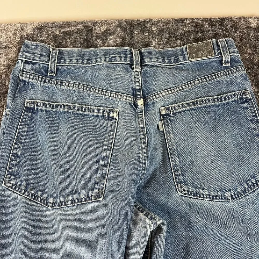 Vtg Levi's Silvertab Jeans Baggy Fit Men's 32X32 (32X31) Blue Denim Grunge Skate
